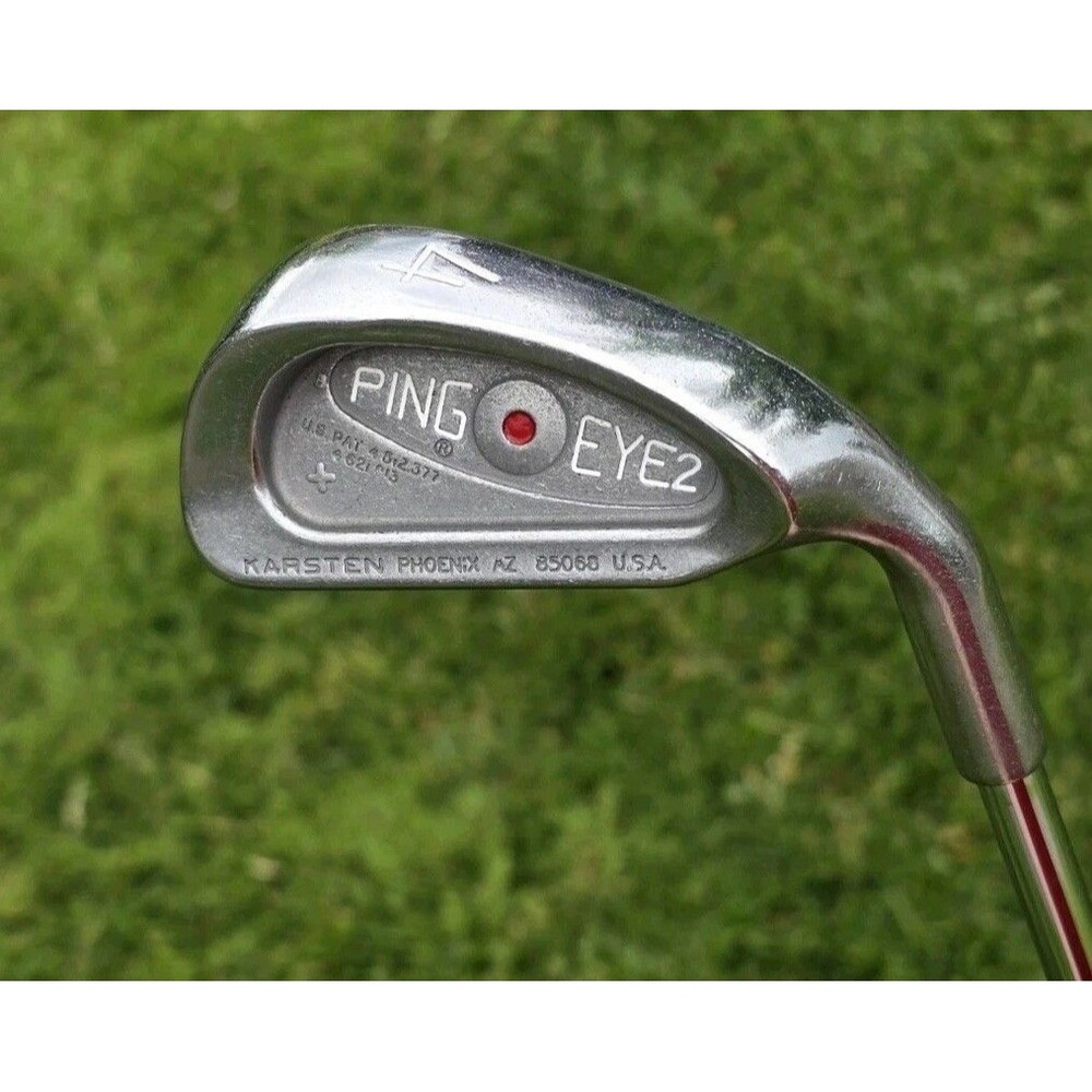 PING Eye 2 - 4 Iron Red Dot Golf Club Karsten USA ZZ Lite Steel Shaft RH